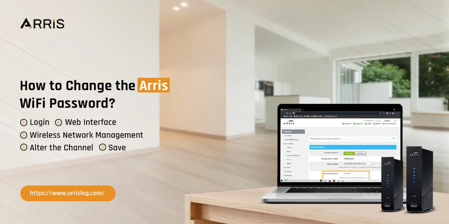 Change Arris Wifi Password