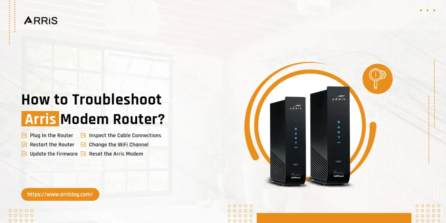 Troubleshooting Arris Modem Router